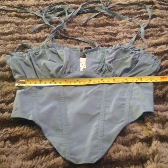 BNWT Super Cute Corset Lace Up Top - Picture 6 of 6